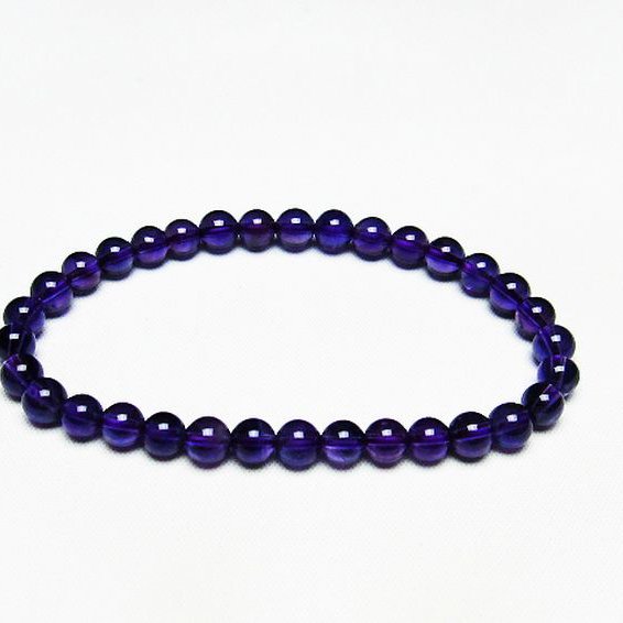 アメジスト ブレスレット 6mm [T406-3292]