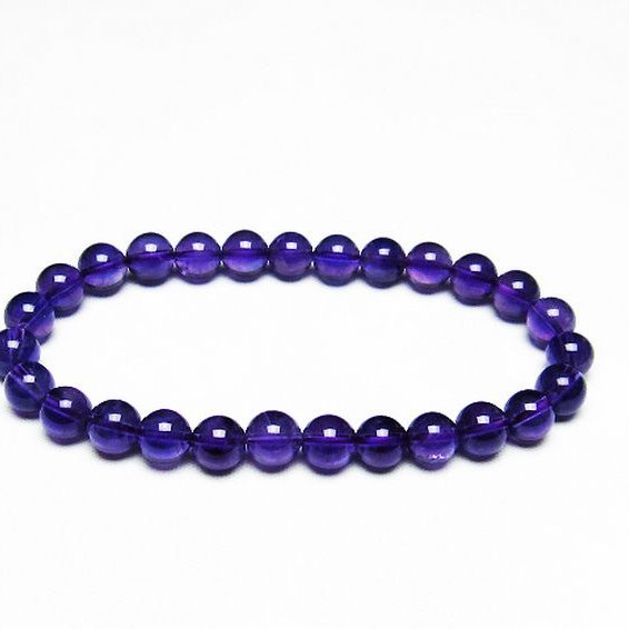 アメジスト ブレスレット 7mm [T406-3427]