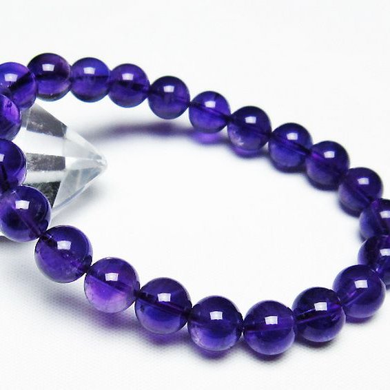 アメジスト ブレスレット 8mm [T406-3442]