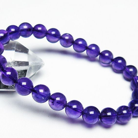 アメジスト ブレスレット 8mm [T406-3482]