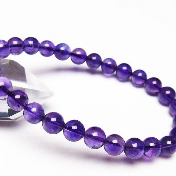 アメジスト ブレスレット 7mm [t406-3532]