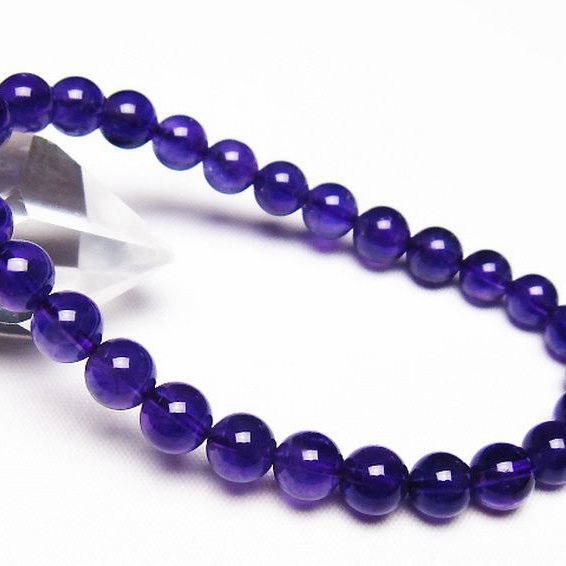 アメジスト ブレスレット 7mm [t406-3563]