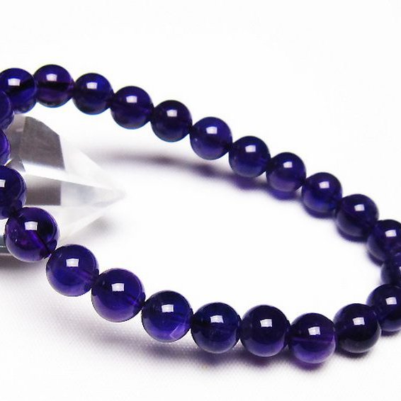アメジスト ブレスレット 8mm [T406-3627]