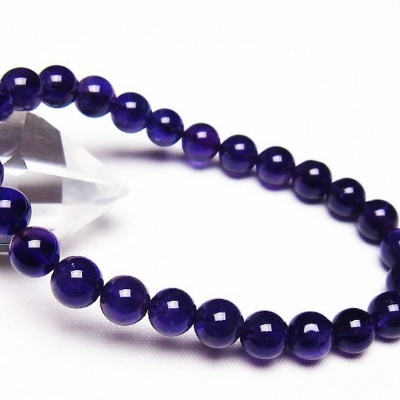 アメジスト ブレスレット 7mm [t406-3629]