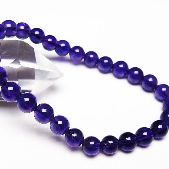 アメジスト ブレスレット 7mm [t406-3634]
