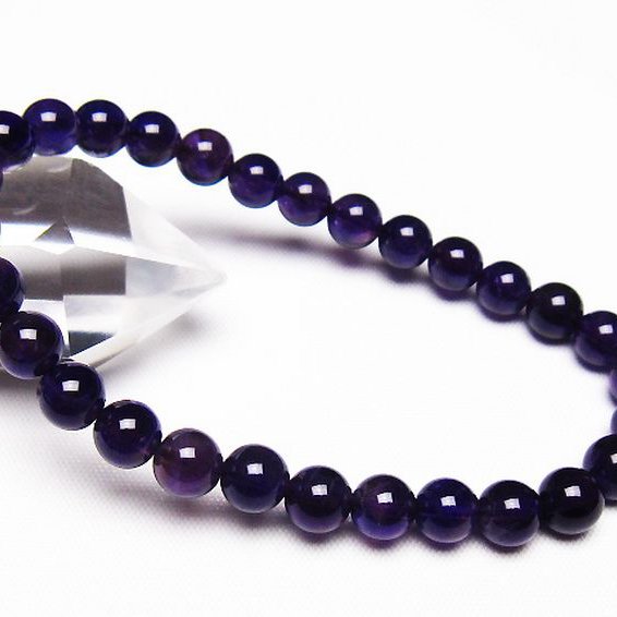 アメジスト ブレスレット 6mm [T406-3635]