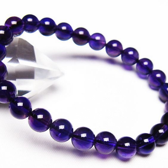 アメジスト ブレスレット 7mm [T406-3643]