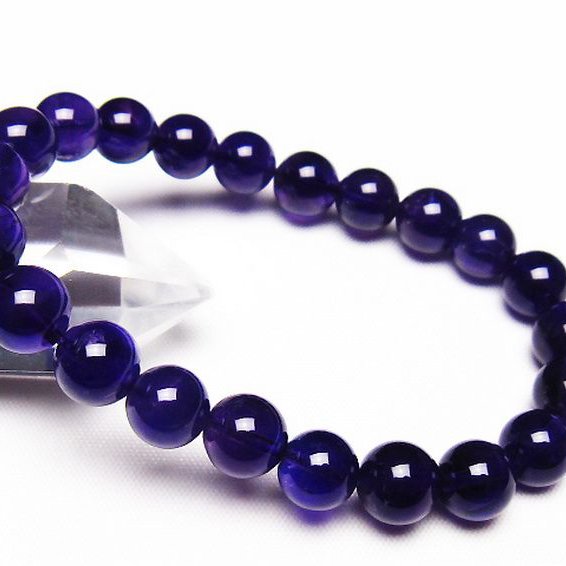 アメジスト ブレスレット 9mm [t406-3659]