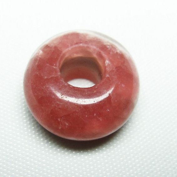 インカローズ ロードクロサイト 変形ビーズ[T407-1675]