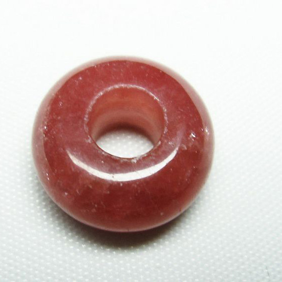 インカローズ ロードクロサイト 変形ビーズ[T407-1702]