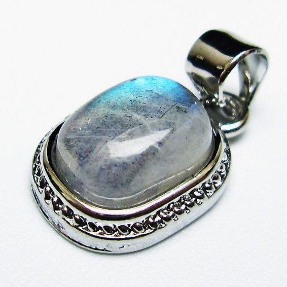 ラブラドライト ペンダント [T409-3952]