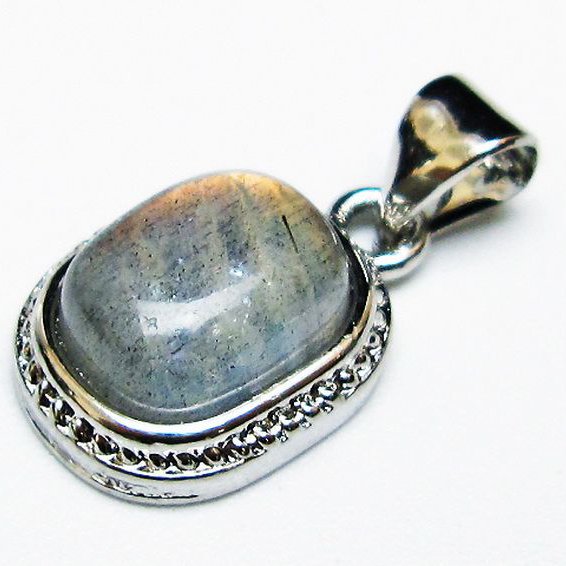 ラブラドライト ペンダント [T409-4000]