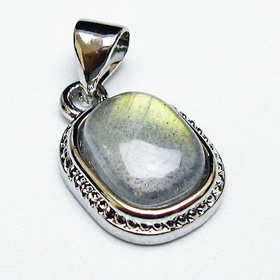 ラブラドライト ペンダント [T409-4020]