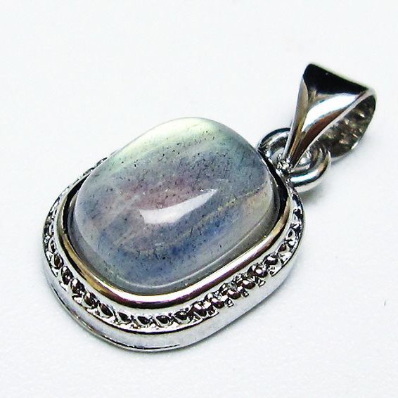 ラブラドライト ペンダント [T409-4022]