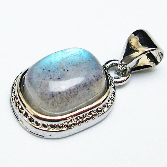 ラブラドライト ペンダント [T409-4031]