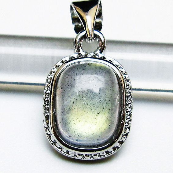 ラブラドライト ペンダント [T409-4045]