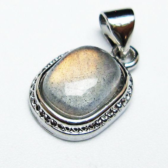 ラブラドライト ペンダント [T409-4106]