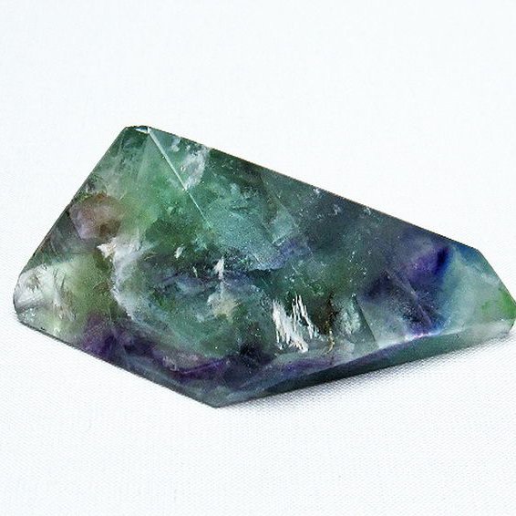 エンジェルフェザー フローライト 原石 [t41-1518]