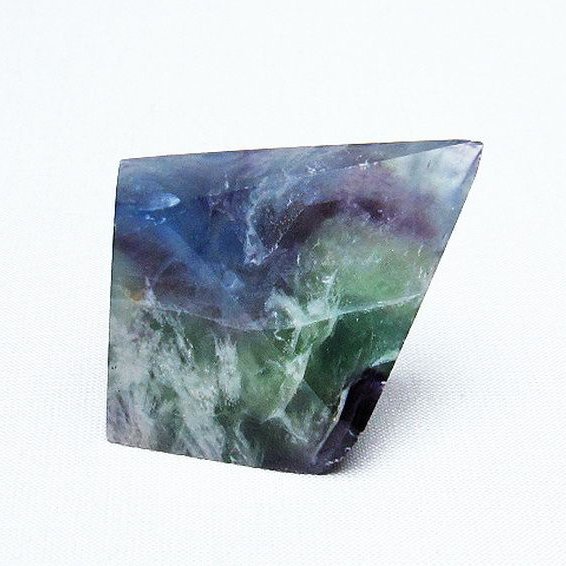 エンジェルフェザー フローライト 原石 [t41-1523]