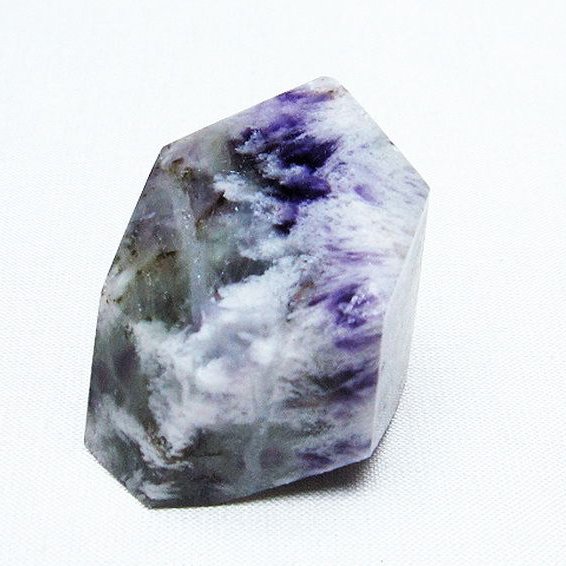 エンジェルフェザー フローライト 原石 [t41-1542]