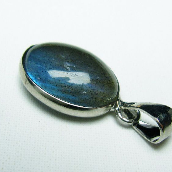 ラブラドライト ペンダント [T413-3600]