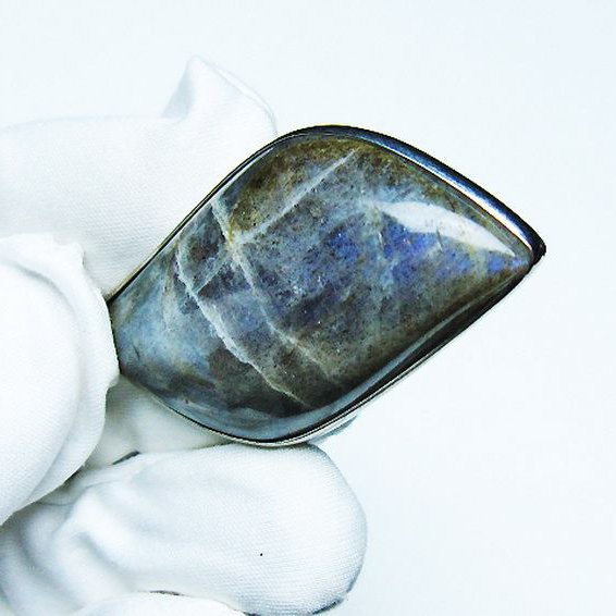 ラブラドライト ペンダント [T413-4158]