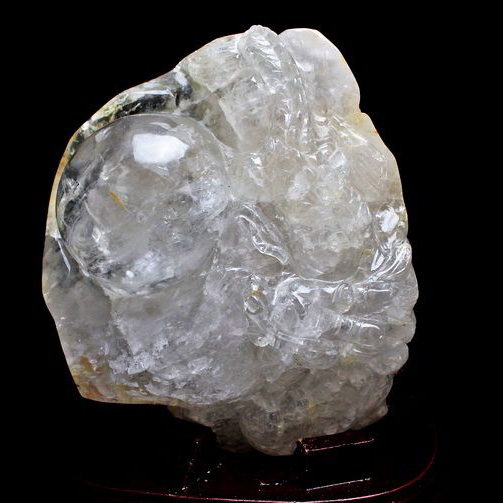 4.3Kg 虹入り ヒマラヤ水晶極上龍 置物[T42-238]