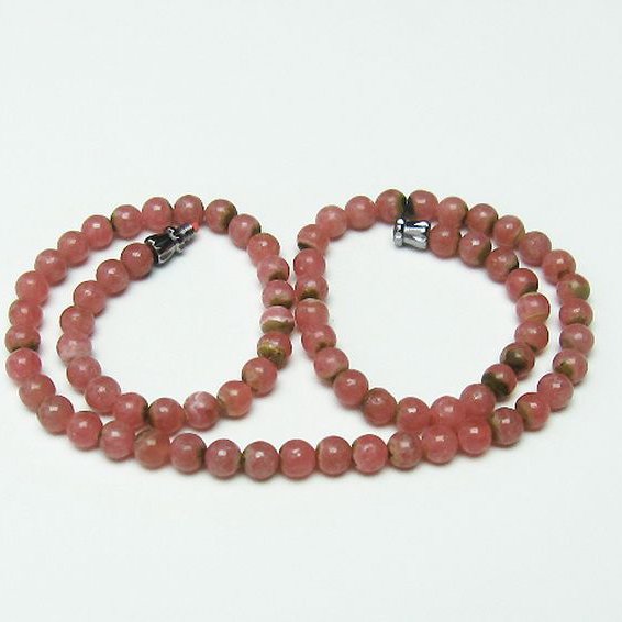 インカローズ ロードクロサイト ネックレス  5mm [T423-1123]