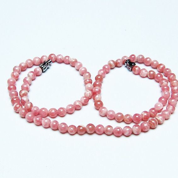 インカローズ ロードクロサイト ネックレス 5mm [t423-1755]