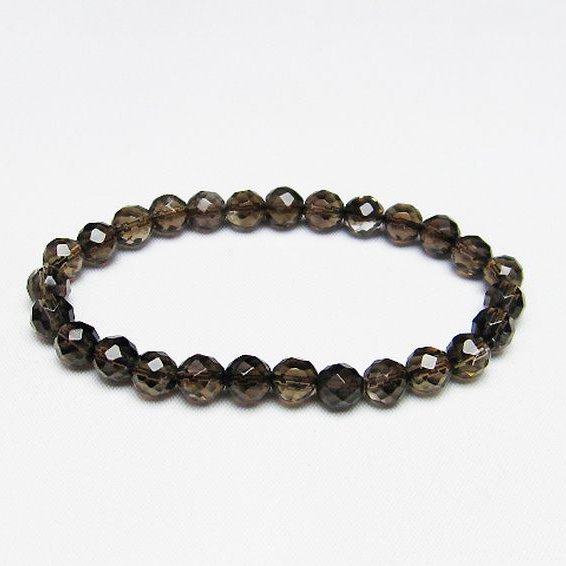 ライトニング水晶 ブレスレット 7mm [T425-1983]