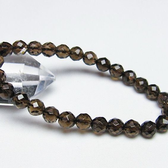 ライトニング水晶 ブレスレット 7mm [T425-1999]