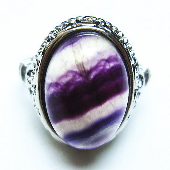 フローライト 指輪 (12号)[T426-7869]