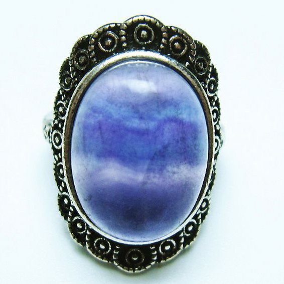 フローライト 指輪 (12号)[T426-7983]