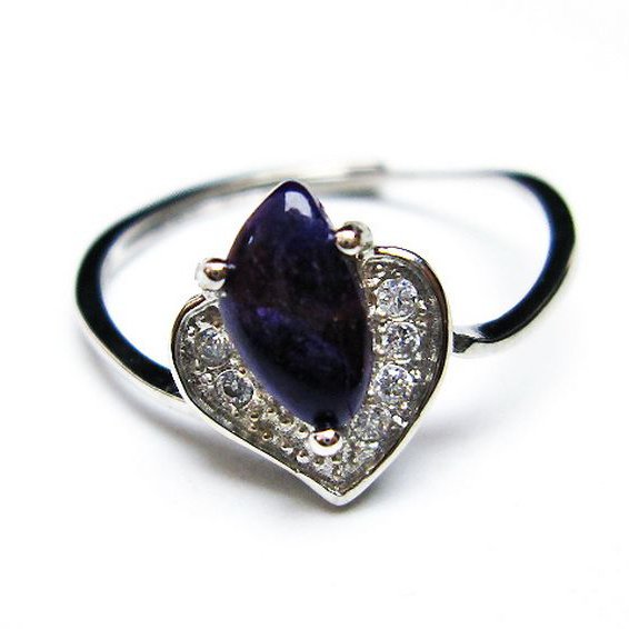 スギライト 指輪 (16号)[T427-4181]