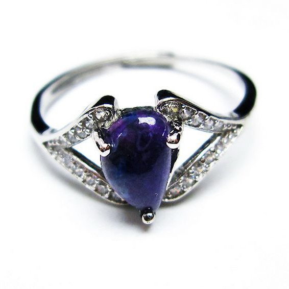 スギライト 指輪 (22号)[T427-4210]