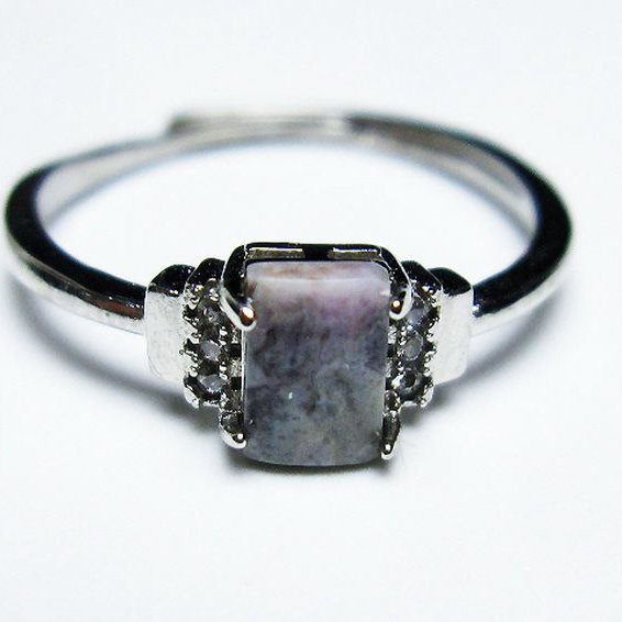 スギライト 指輪 (17号)[T427-4377]