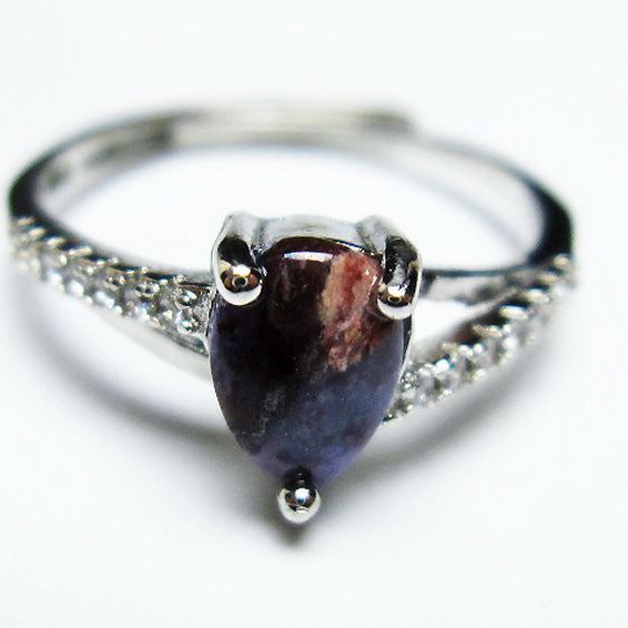 スギライト 指輪 (15号)[T427-4486]