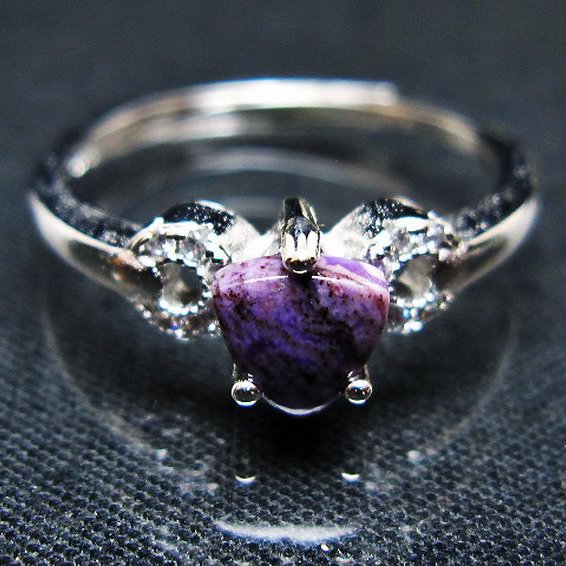 スギライト 指輪 (16号)[t427-4671]