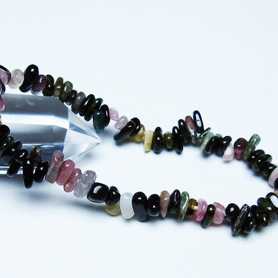 ミックスカラートルマリン ブレスレット [T429-1049]