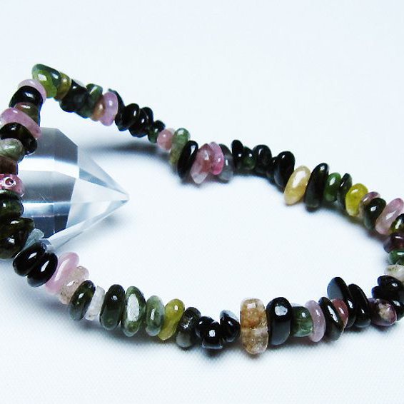 ミックスカラートルマリン ブレスレット [T429-1051]