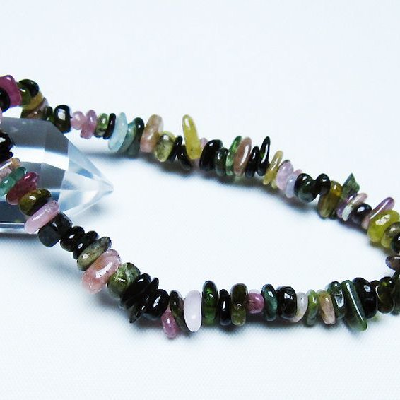 ミックスカラートルマリン ブレスレット [T429-1065]