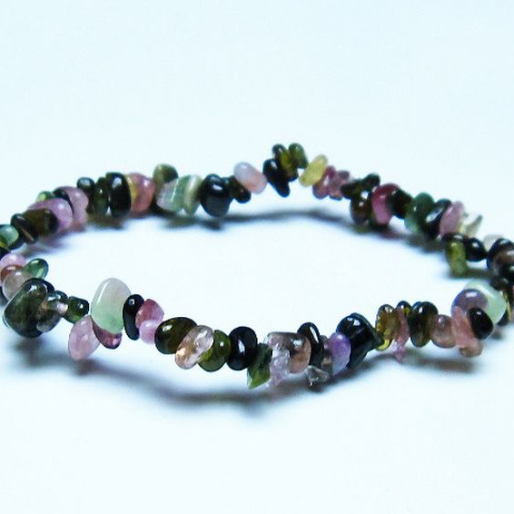 ミックスカラートルマリン ブレスレット [T429-738]