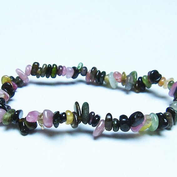 ミックスカラートルマリン ブレスレット [T429-767]