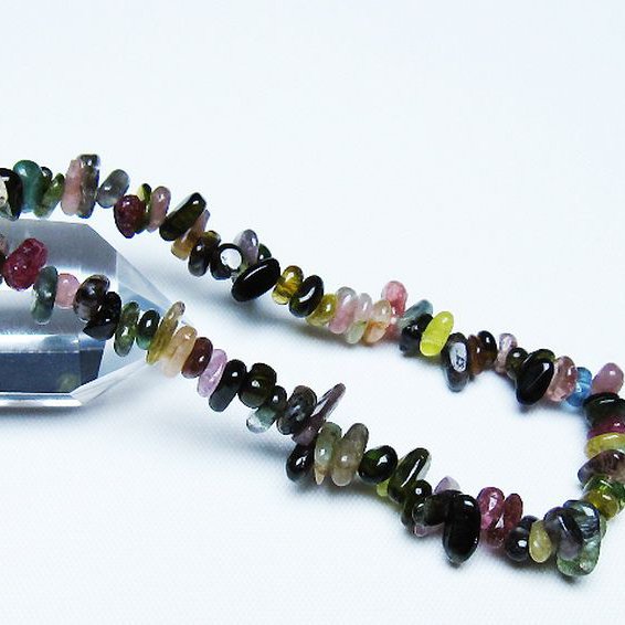 ミックスカラートルマリン ブレスレット [T429-965]