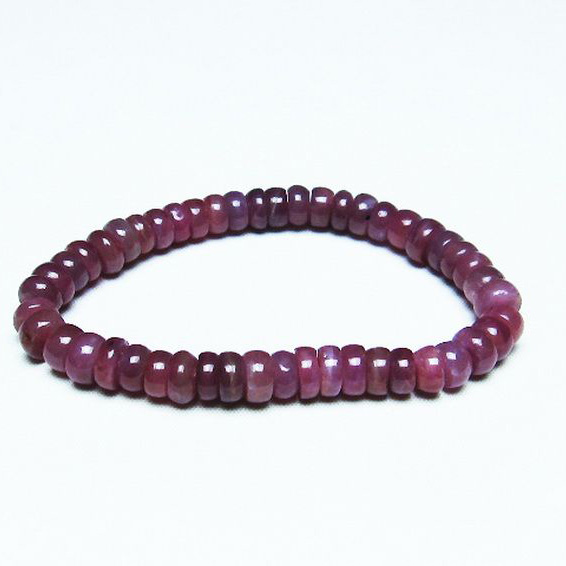 ルビー ブレスレット 8mm [T430-4659]