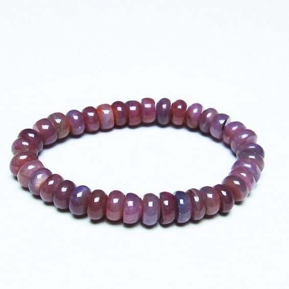 ルビー ブレスレット  9mm [T430-4673]