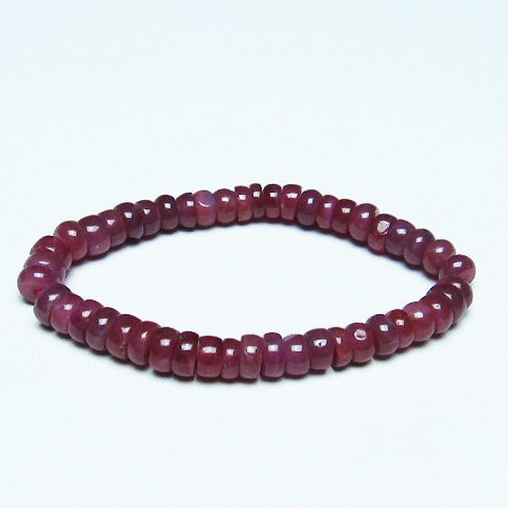 ルビー ブレスレット 8mm [T430-4715]