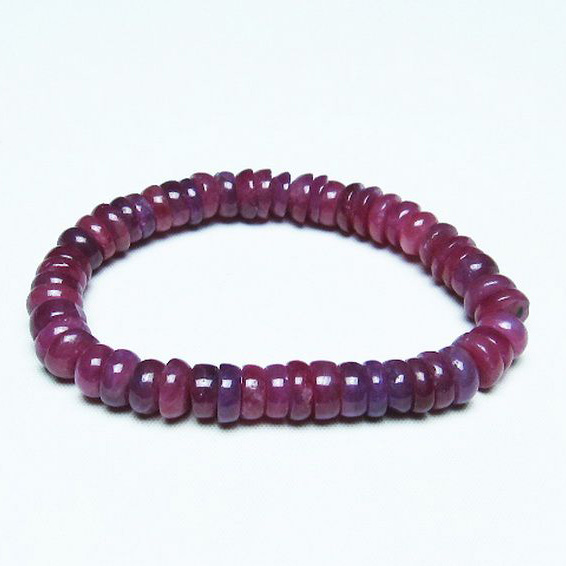 ルビー ブレスレット 9mm [T430-4727]