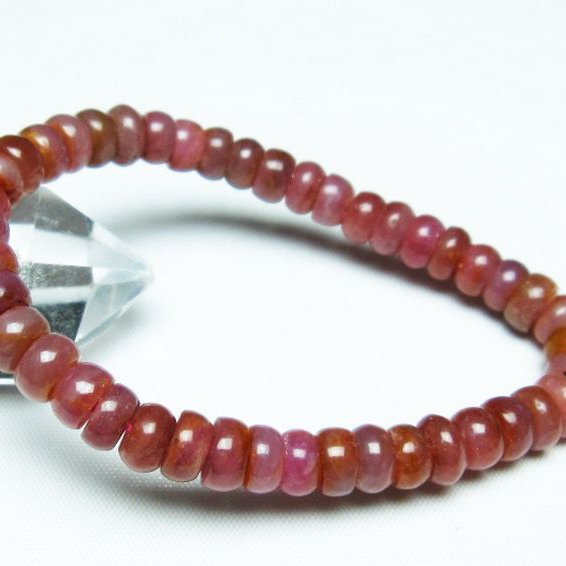 ルビー ブレスレット 7mm [T430-4755]