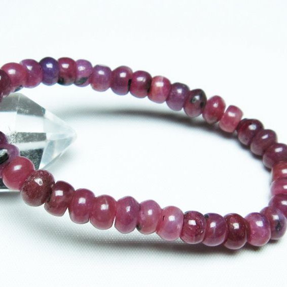 ルビー ブレスレット 8mm [T430-4787]